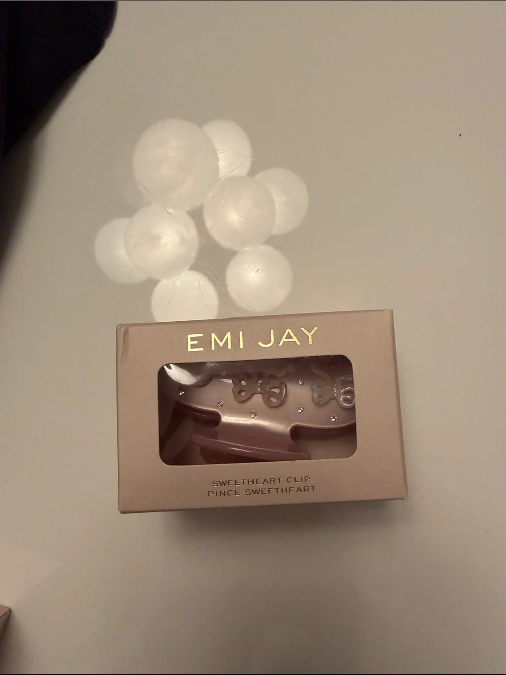 Emi Jay Sweetheart Clip in Dusty Rose